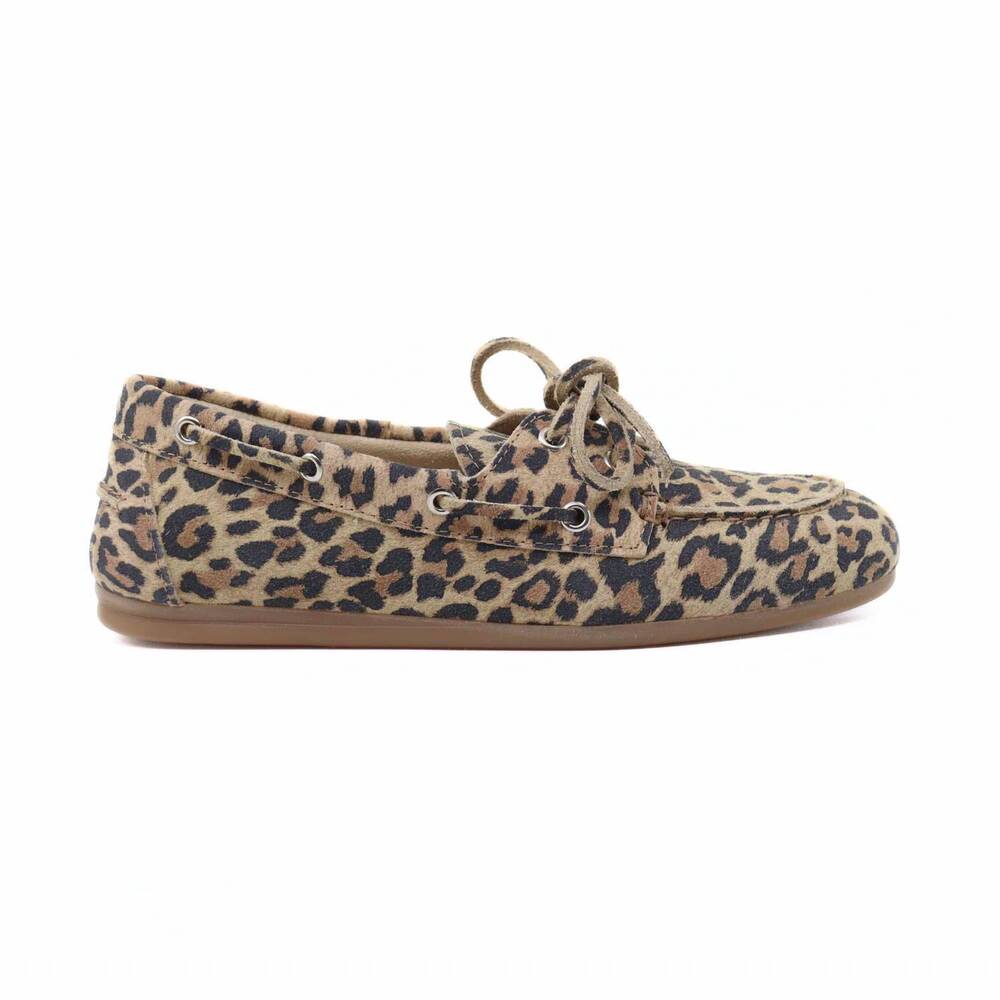 NEW PAVEMENT women's marin loafers in leo suede